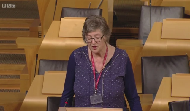 Scottish Labour MSP Claudia Beamish