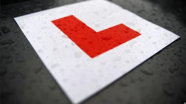 Learner driver badge