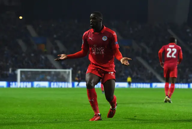 Jeffrey Schlupp of Leicester City