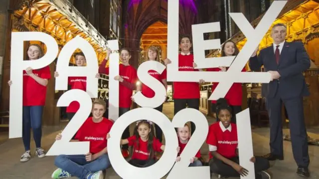 The bid for City of Culture 2021 was launched at Paisley Abbey