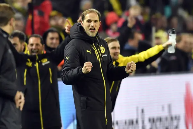 Thomas Tuchel celebrates