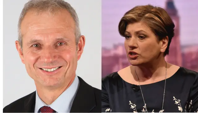 David Lidington and Emily Thornberry