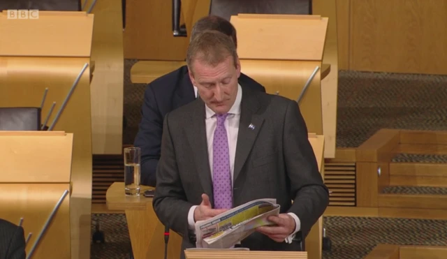 Scottish Lib Dem MSP Tavish Scott