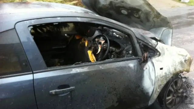 Car fire