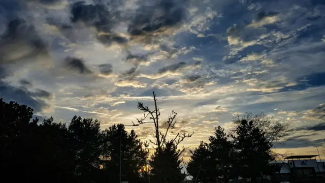 Skies over Ipswich