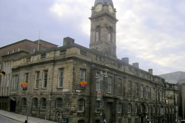 Sheffield's derelict Old Town Hall