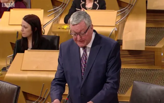 Fisheries Minister Fergus Ewing