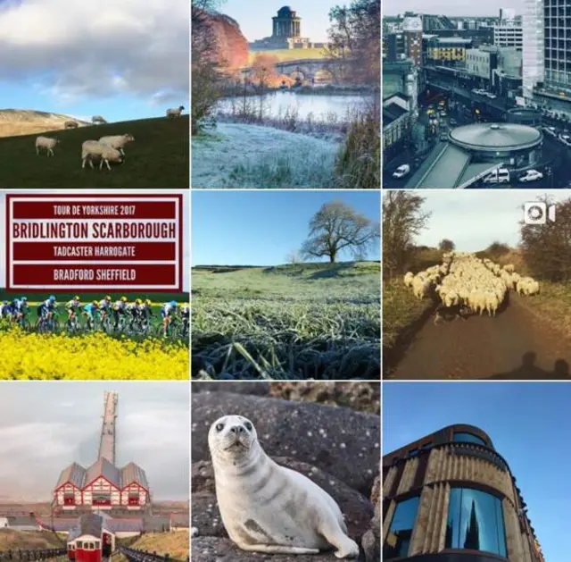 North Yorkshire montage