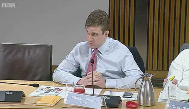 Scottish Labour MSP Daniel Johnson