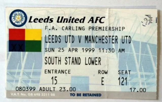 Leeds United ticket