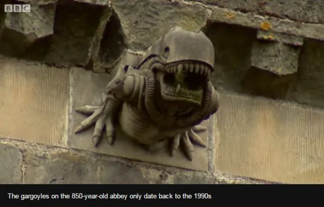 Paisley Abbey gargoyle