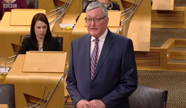 Fisheries Minister Fergus Ewing