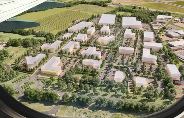 Airport business park