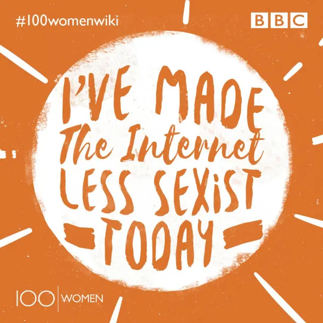 I've made the internet less sexist today' poster