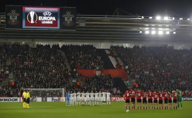 Southampton pay tribute