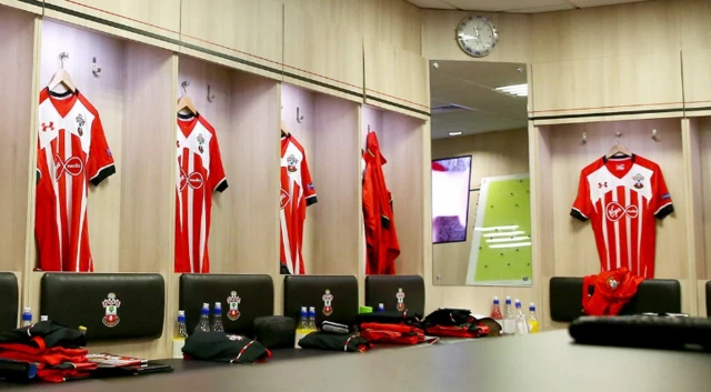 Southampton changing room