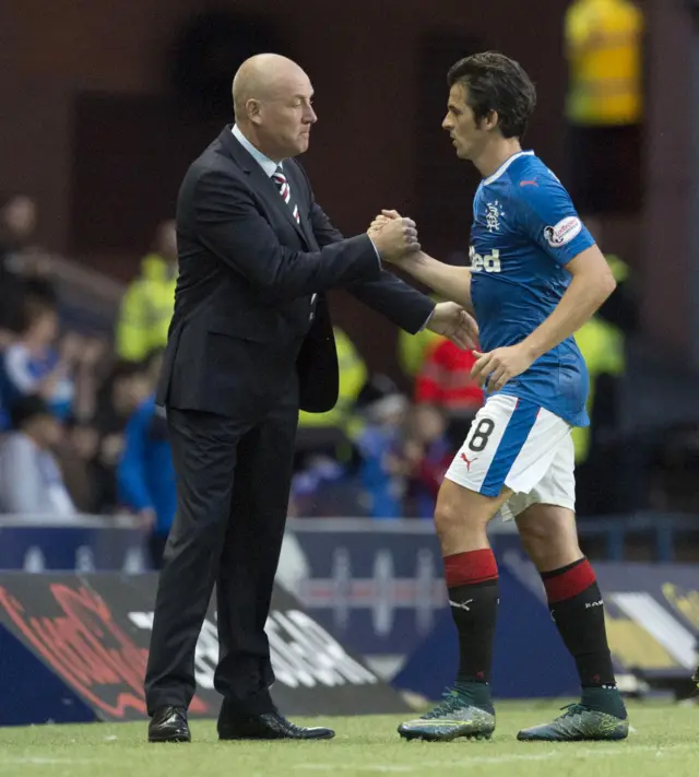 Mark Warburton and Joey Barton