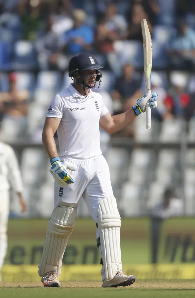 England's Jos Buttler reaches 50