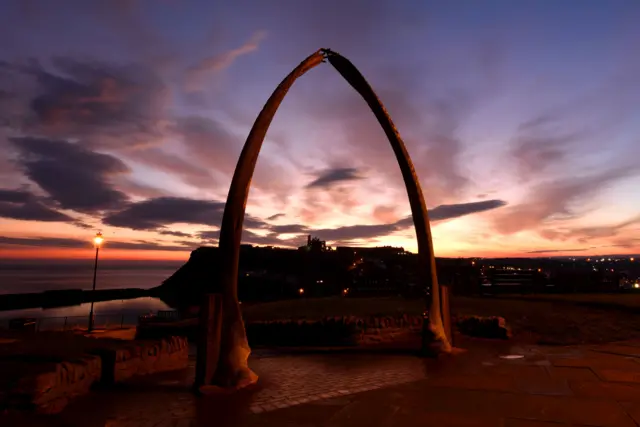 Whitby sunset