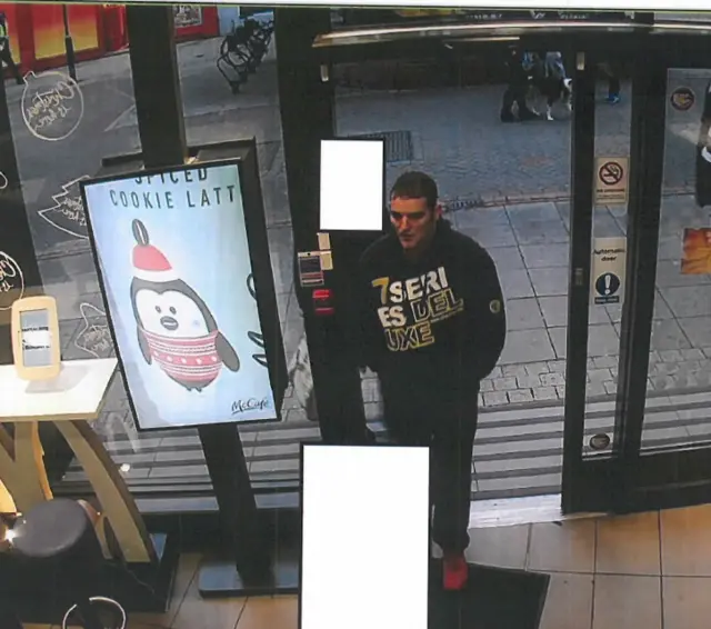 CCTV image of Daniel Higgs