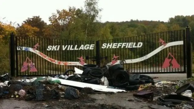 Sheffield Ski Village entrance