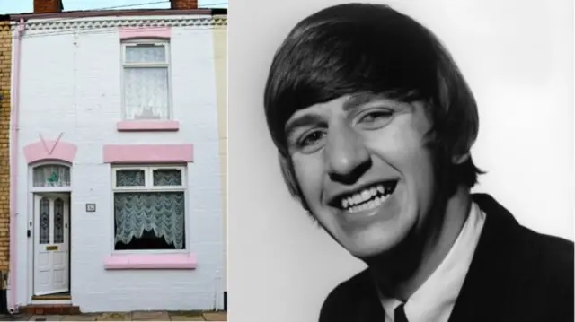 The house and Ringo Starr