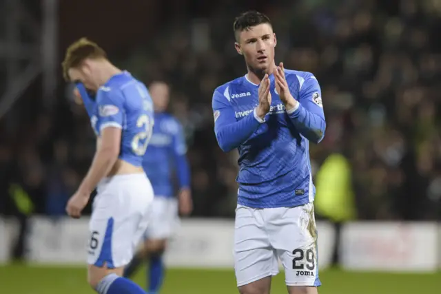 St Johnstone forward Michael O'Halloran