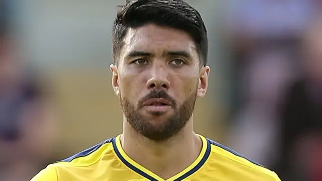 Oxford United midfielder Danny Rose