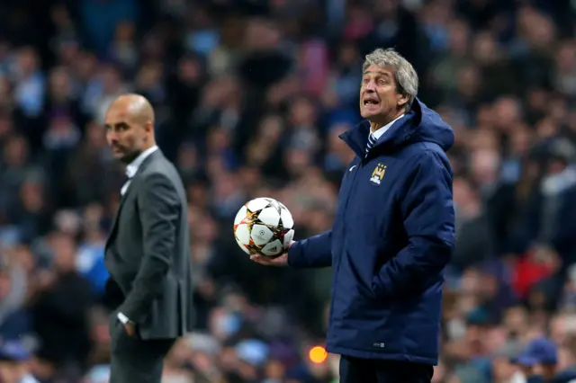 Guardiola and Pellegrini