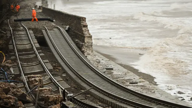 Dawlish. Pic: Ben Birchall/PA Wire