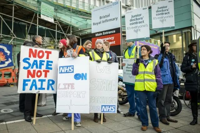 Junior doctors' strike