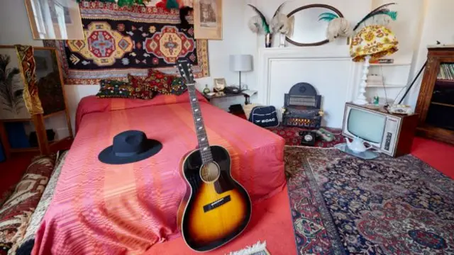 The house where Jimi Hendrix lived