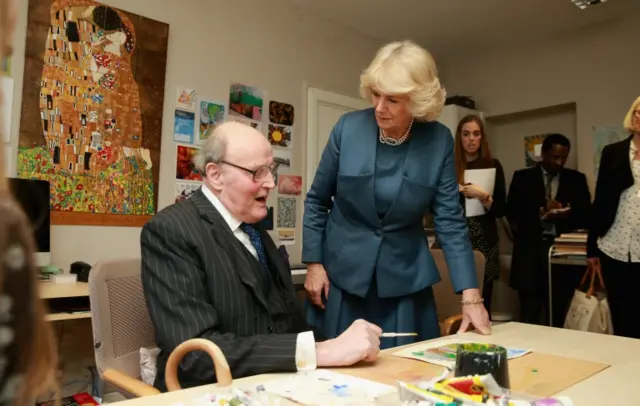 Duchess of Cornwall at the Royal Trinity Hospice