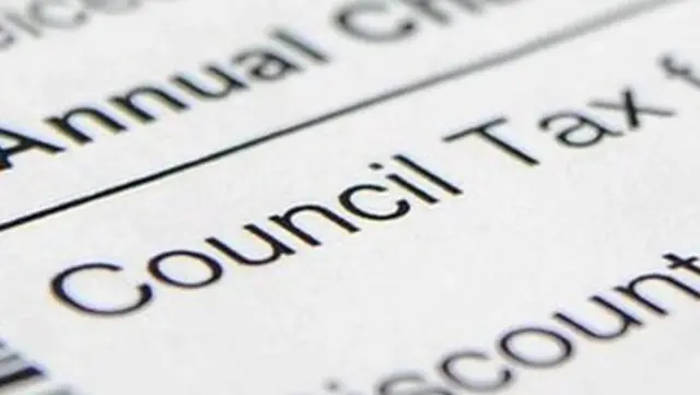 Council tax form