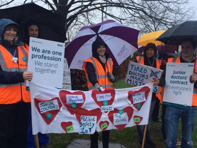 Doctors at Royal Devon and Exeter Hospital