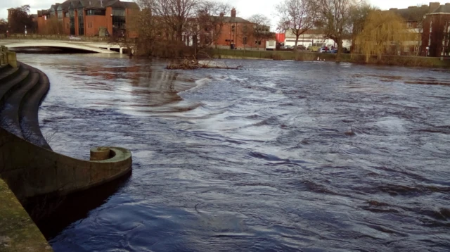 River Derwent in Derby