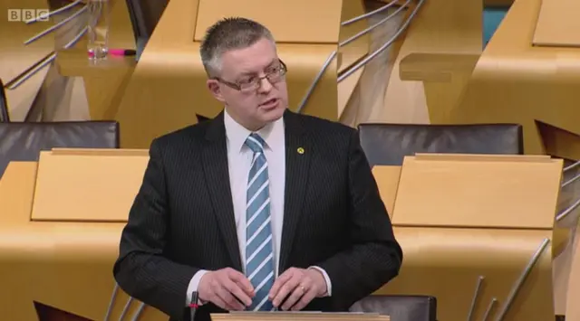 SNP MSP Stuart McMillan