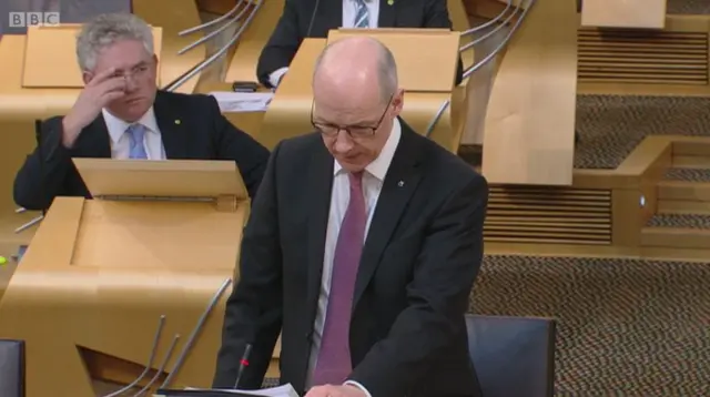 Finance Secretary John Swinney