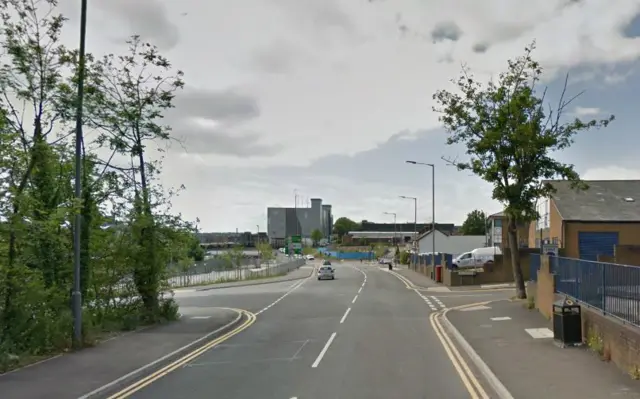 Junction of Crescent Road and Crescent Rise in Luton