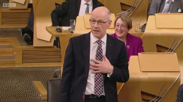 Finance Secretary John Swinney