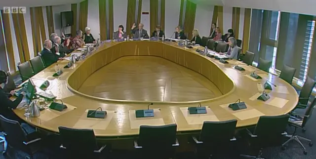 Standards Committee MSPs vote