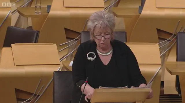 SNP MSP Christine Grahame