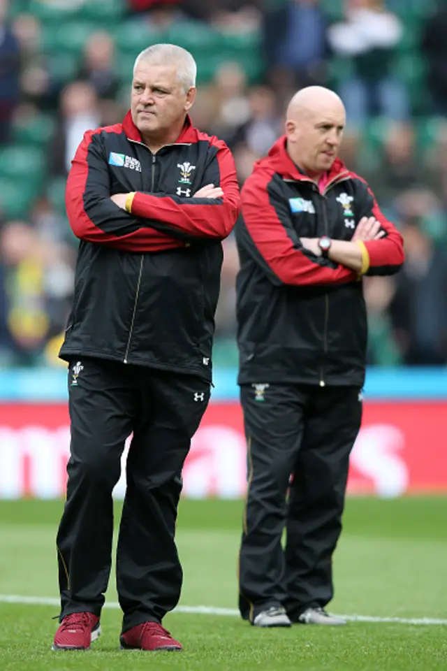 Warren Gatland and Shaun Edwards