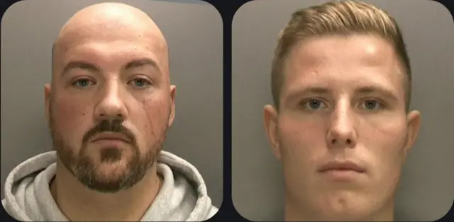 Daniel Stirling left and Reiss Johnson right