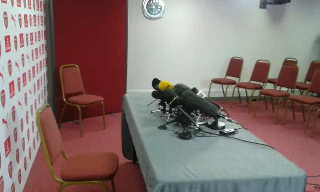 Arsenal media conference