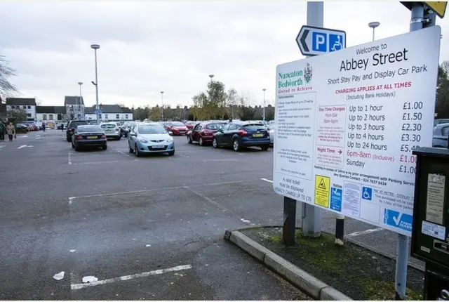 Nuneaton car park