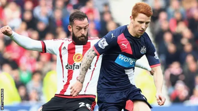 Jack Colback signed for Newcastle from Sunderland in 2014