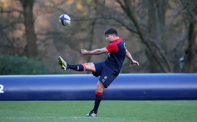 Ben Youngs in training