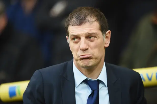 West Ham boss Slaven Bilic