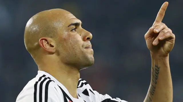 Simone Zaza celebrates